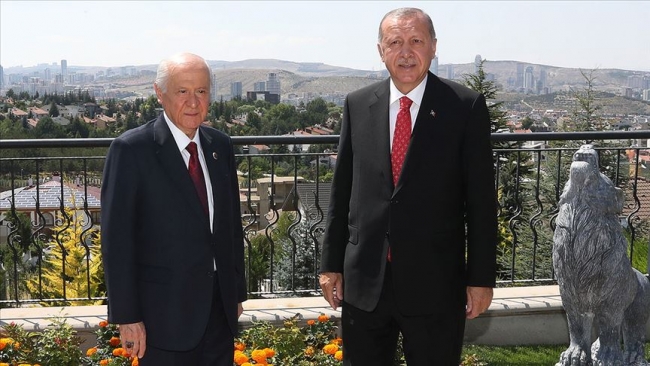 Cumhurbaşkanı Erdoğan'dan Devlet Bahçeli'ye ziyaret